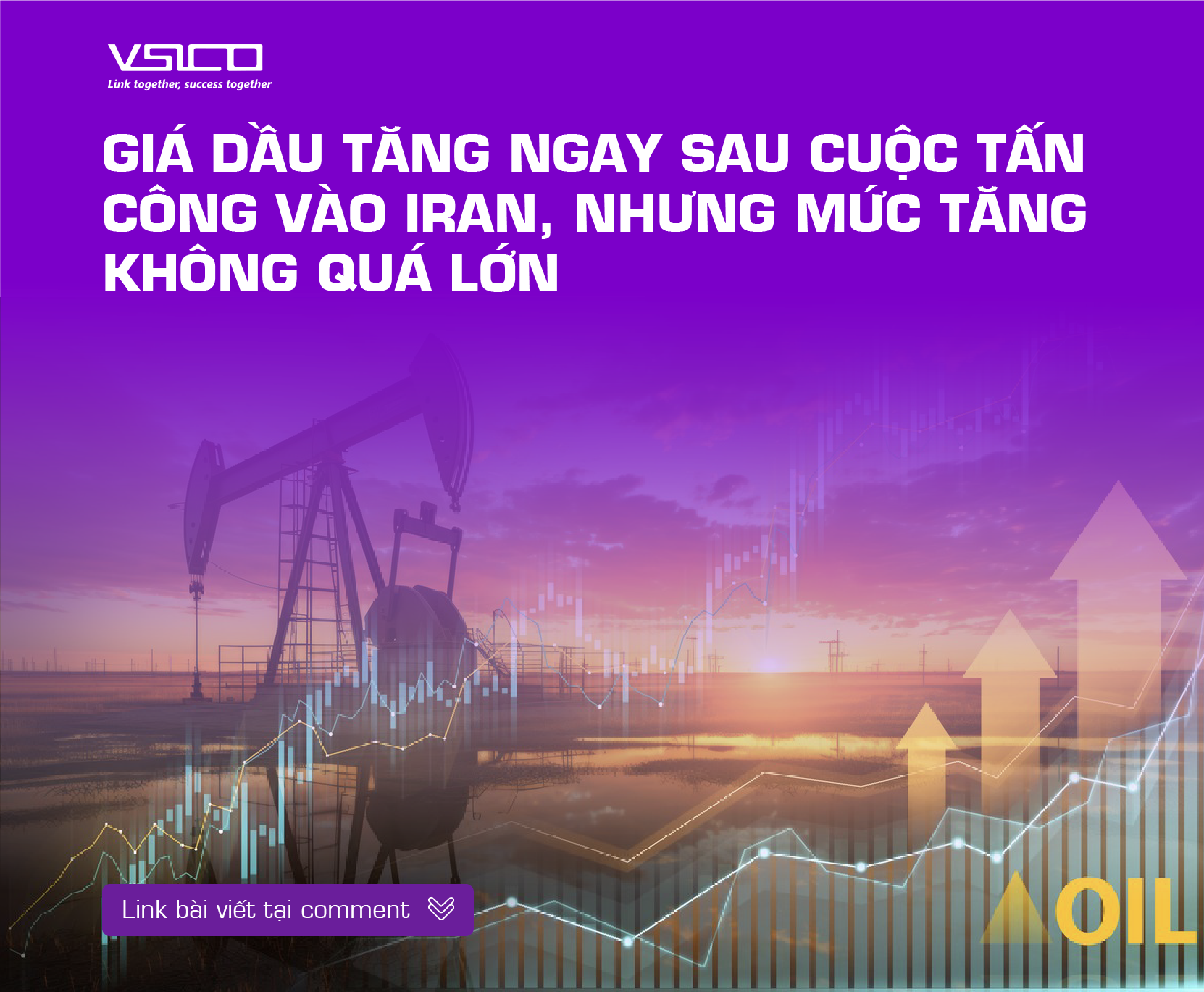 Giá dầu tăng ngay sau cuộc tấn công vào Iran, nhưng mức tăng không quá lớn
