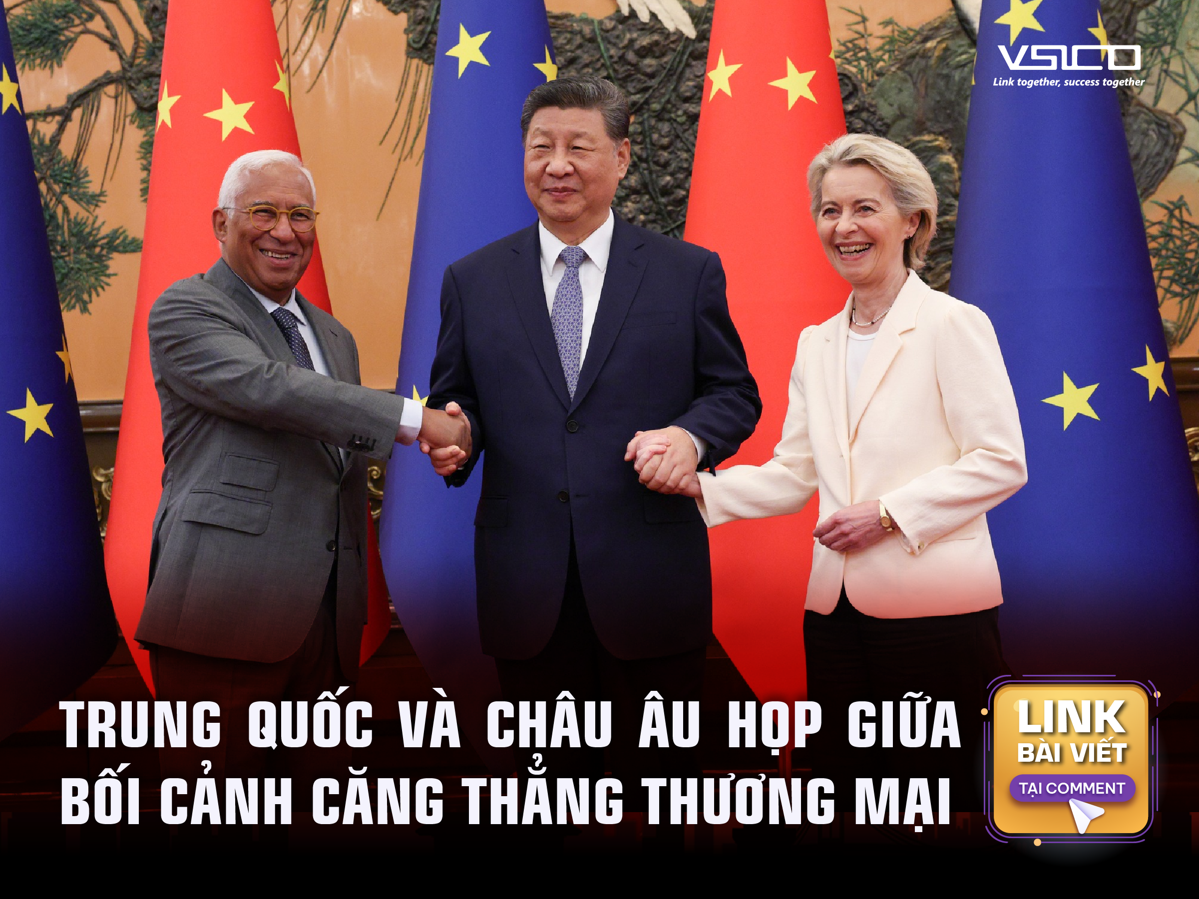 Trung Quốc và châu Âu họp giữa bối cảnh căng thẳng thương mại