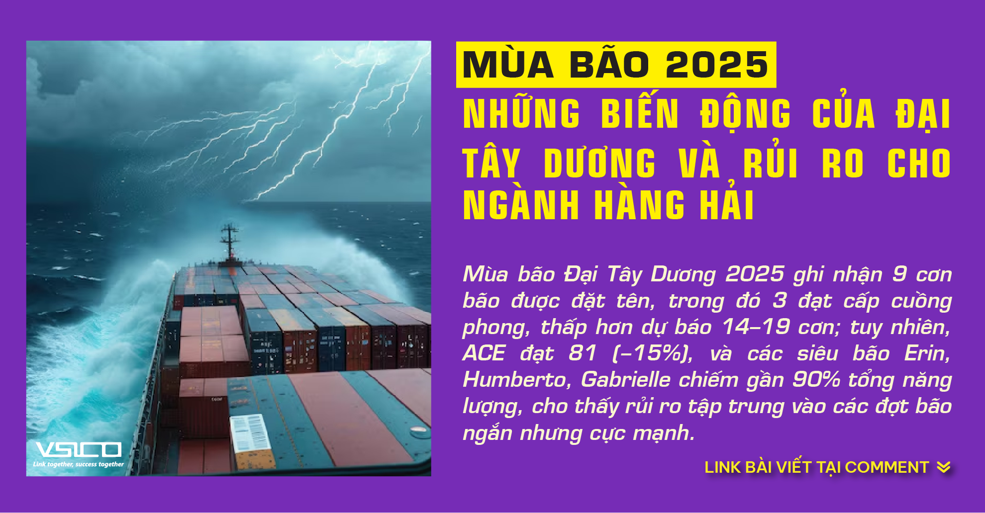 Atlantic Volatility and Maritime Risk: What the 2025 Hurricane Season Reveals