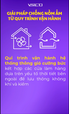 Giải pháp chống nồm ẩm kho VSICO Thiên Sơn