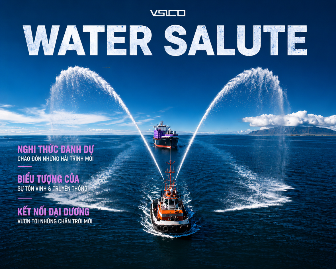 WATER SALUTE – CÁNH CỔNG DANH DỰ GIỮA BIỂN KHƠI