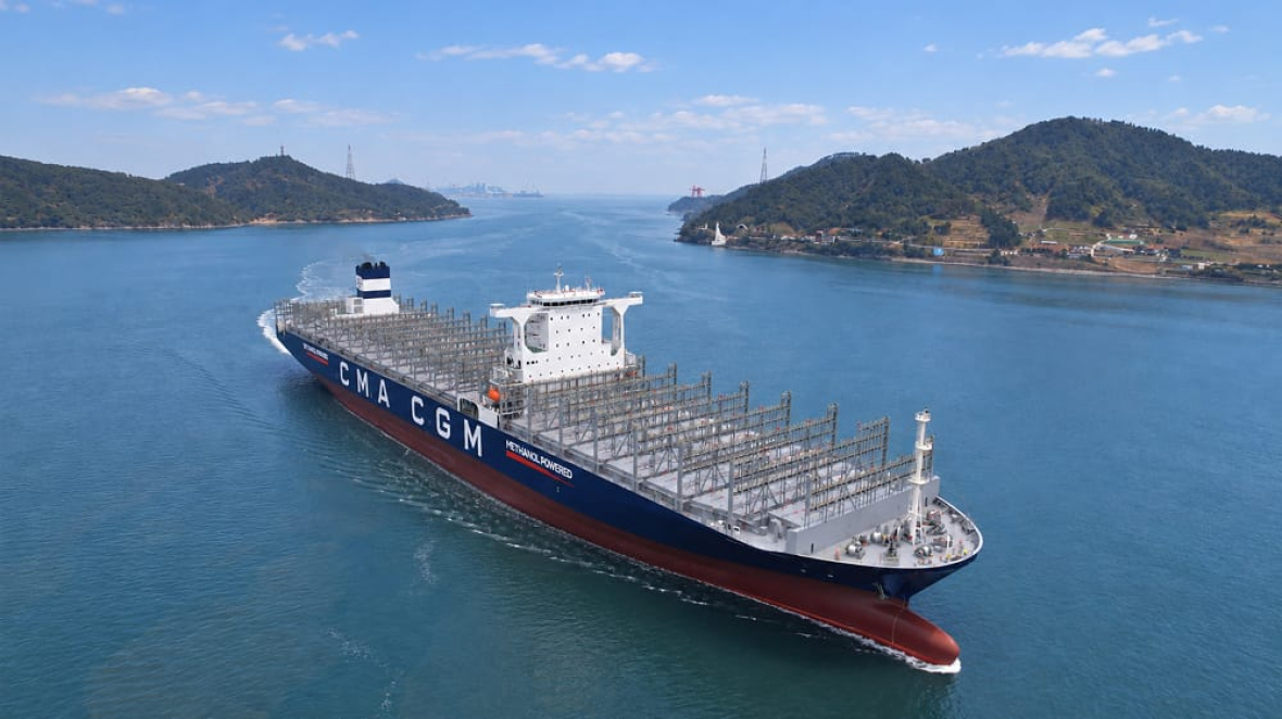 HD Hyundai bàn giao tàu container "không cần chằng buộc" (Lashing-Free) đầu tiên trên thế giới cho CMA CGM