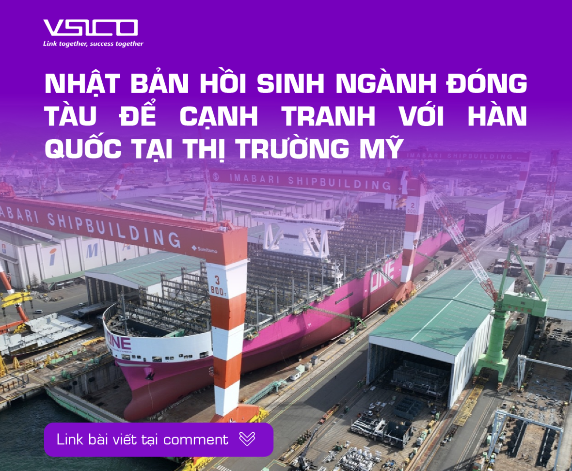 Nhật Bản hồi sinh ngành đóng tàu để cạnh tranh với Hàn Quốc tại thị trường Mỹ