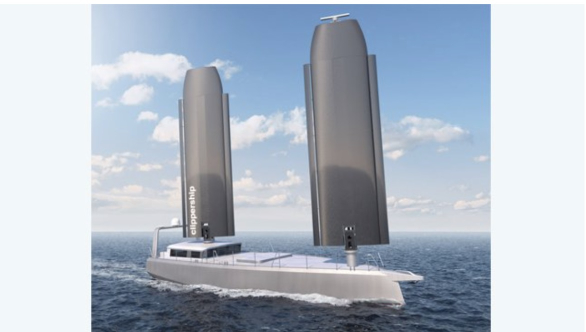 Chính thức khởi công tàu chở hàng tự hành bằng năng lượng gió đầu tiên