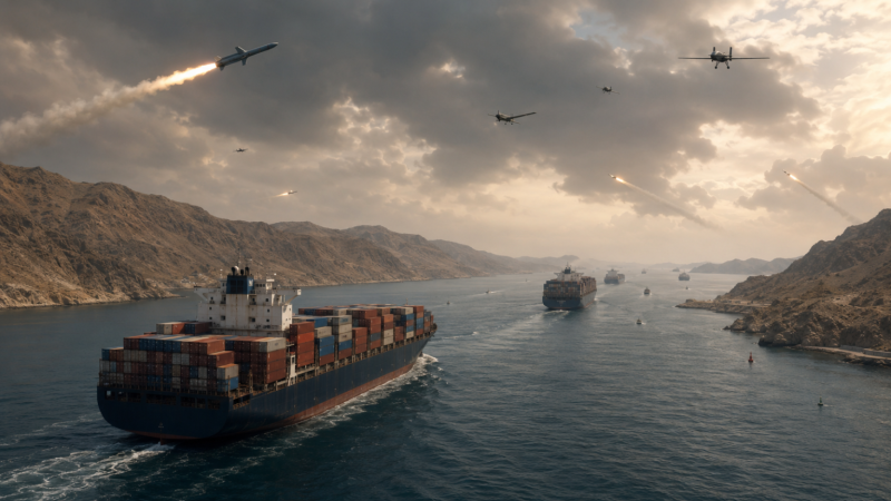 Khủng hoảng Hormuz và tác động kéo dài tới vận tải container
