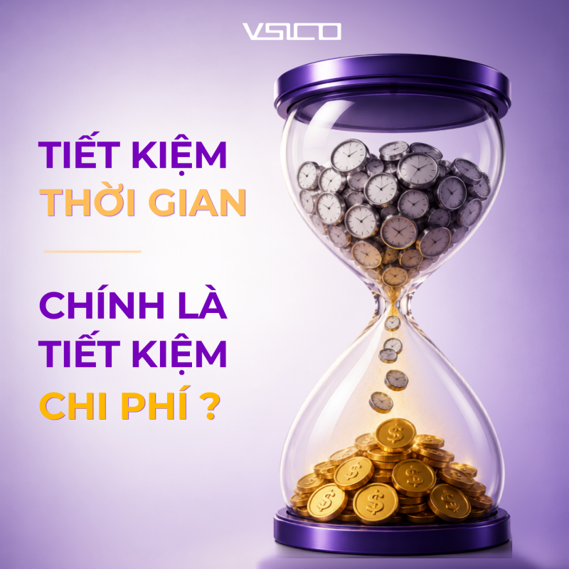 TIẾT KIỆM THỜI GIAN CHÍNH LÀ TIẾT KIỆM CHI PHÍ?