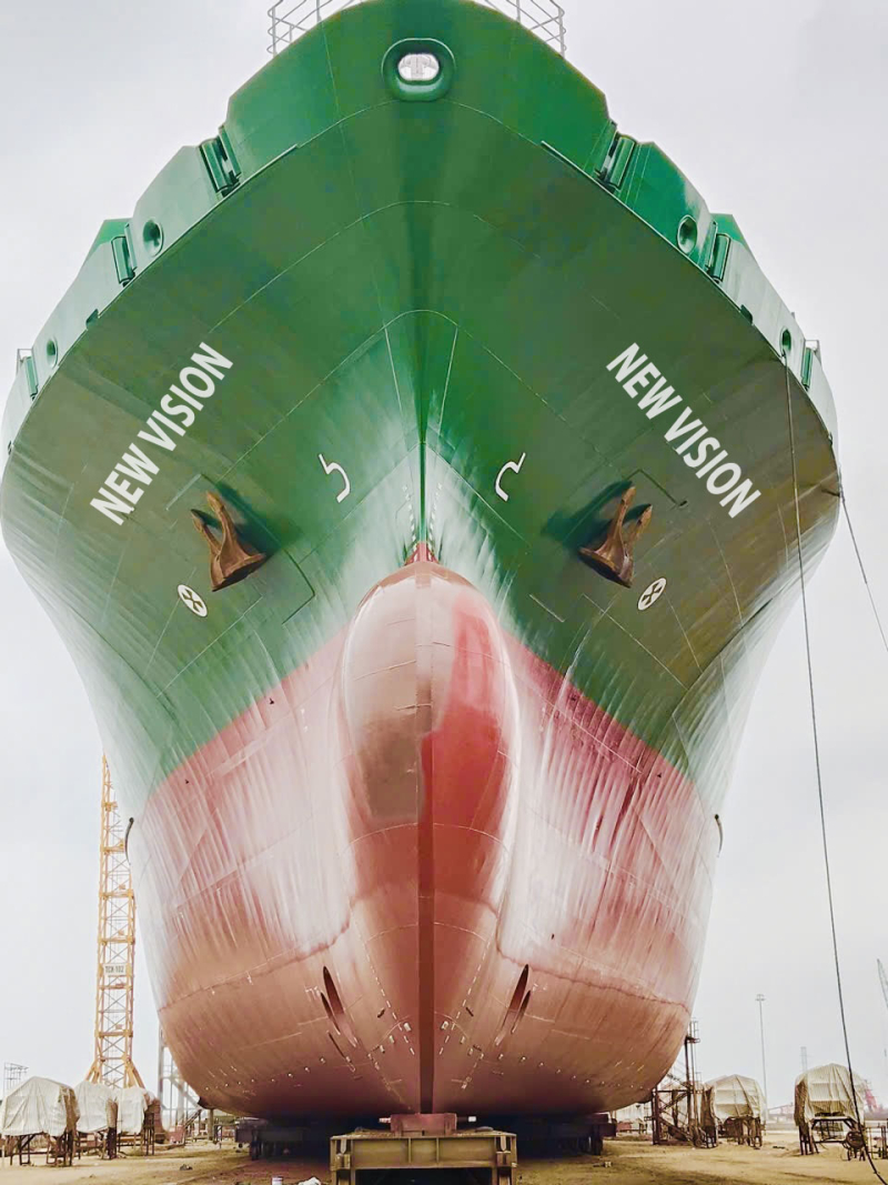 M/V NEW VISION (POLARIS): QUY TRÌNH TÁI THIẾT THEO CHUẨN KHAI THÁC VSICO