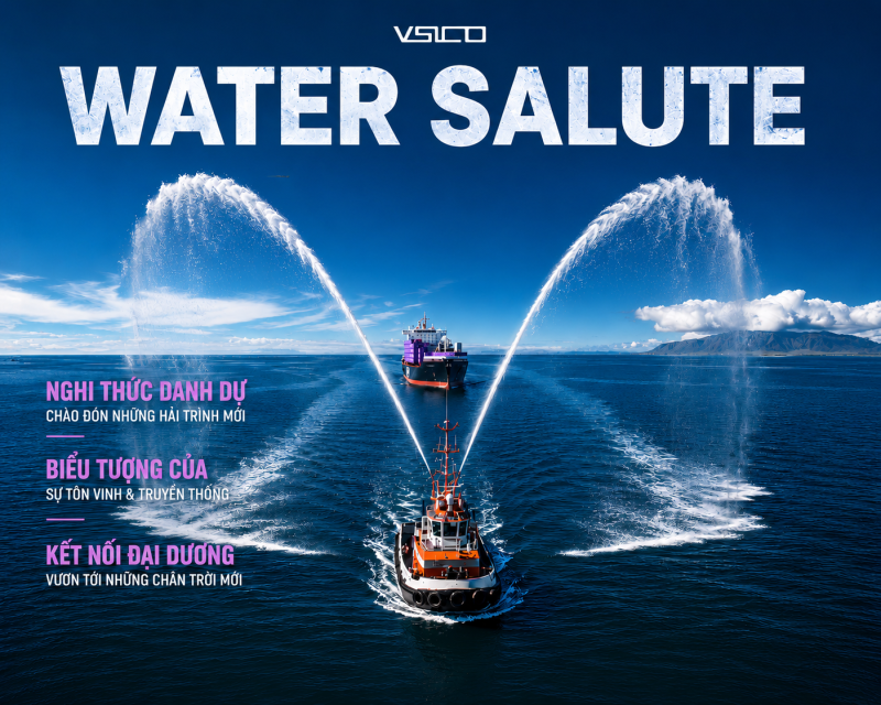 WATER SALUTE – THE CEREMONIAL GATEWAY OF HONOR AT SEA