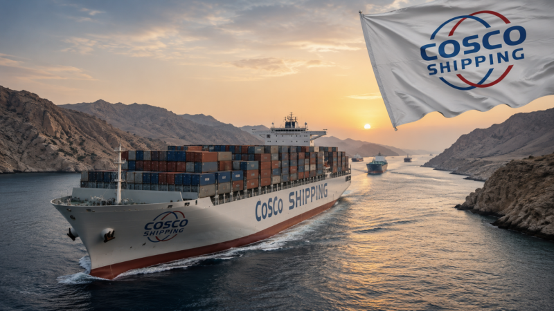 How COSCO turned Hormuz disruption into an edge