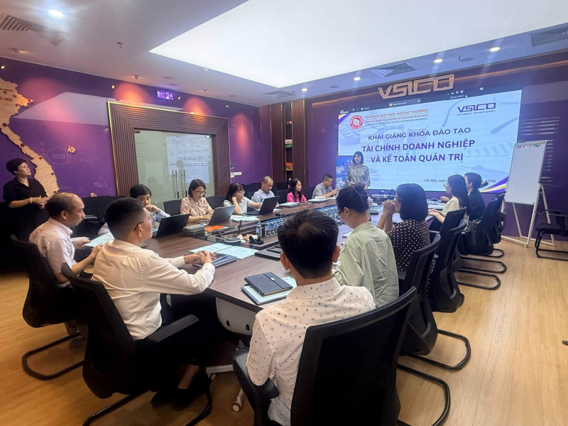 VSICO STRENGTHENS ADVANCED TRAINING IN CORPORATE FINANCE AND MANAGEMENT