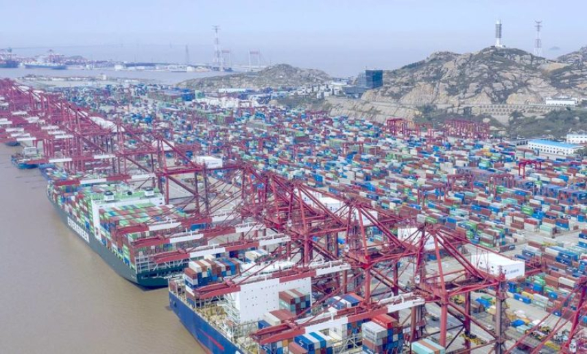 THƯỢNG HẢI LẬP KỶ LỤC XỬ LÝ 203.881 TEU TRONG MỘT NGÀY