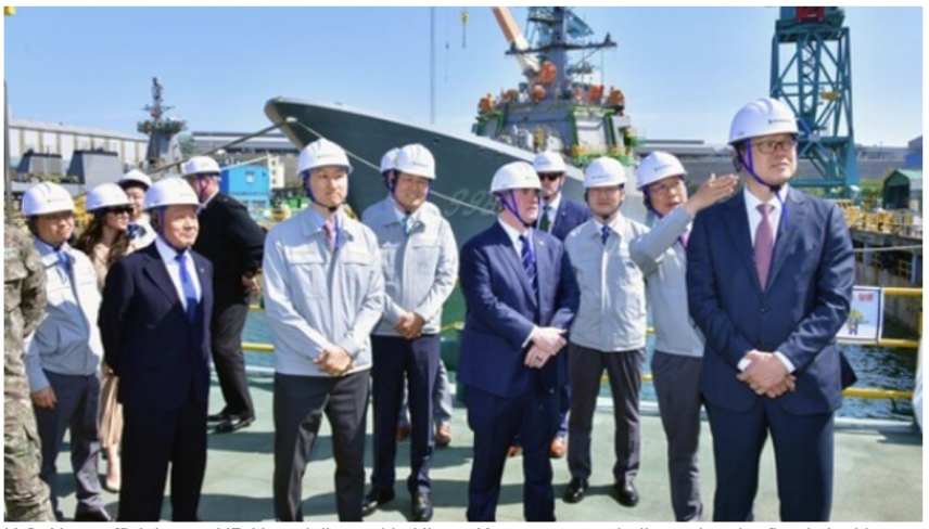 Hàn Quốc thúc đẩy kế hoạch loại bỏ dần lao động nước ngoài tại các nhà máy đóng tàu